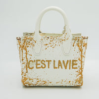 Thumbnail for Anca Barbu Camila Bag, C'est La Vie, Gold