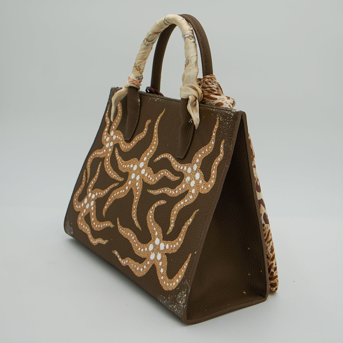 Anca Barbu Sophia Bag, Starfish, Gold