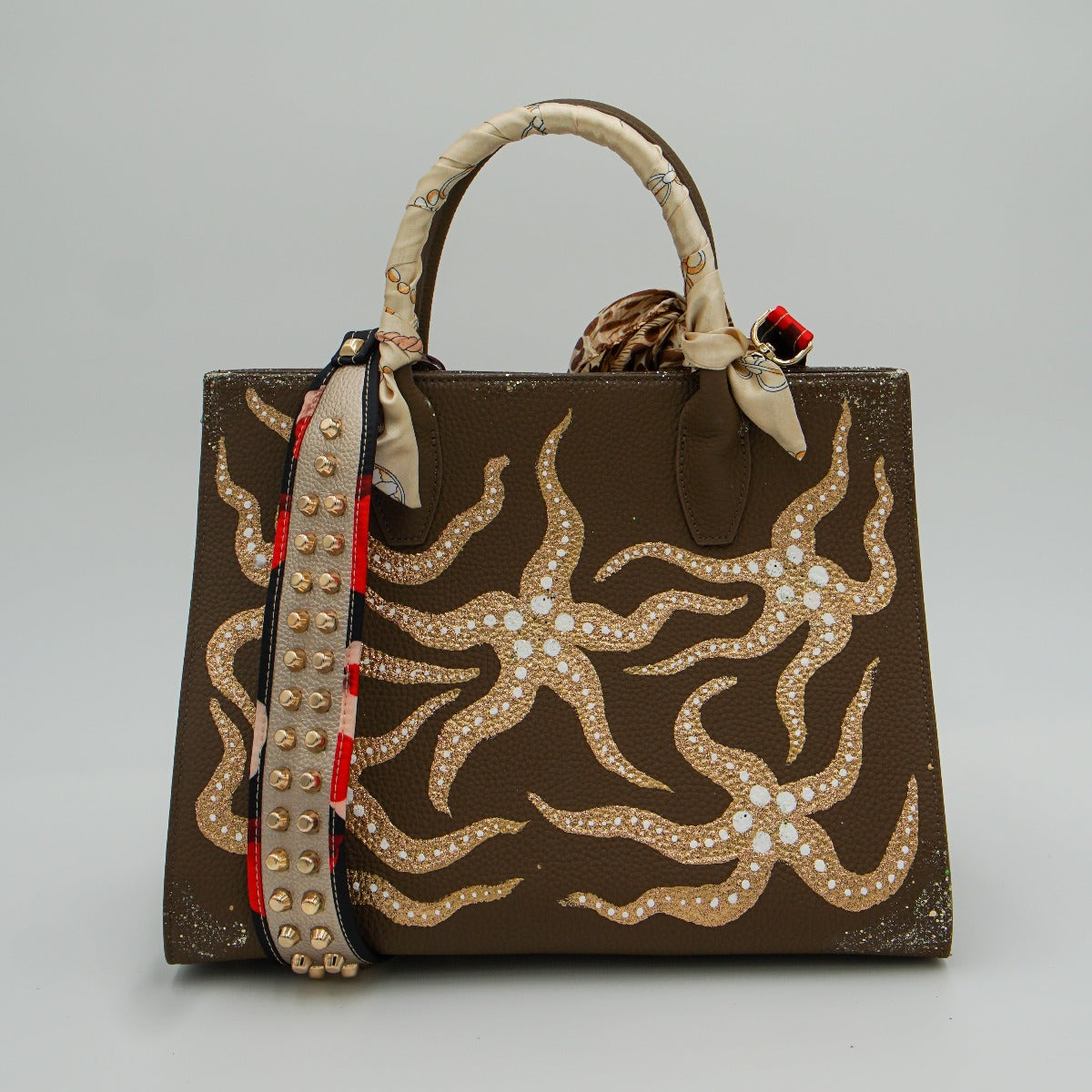 Anca Barbu Sophia Bag, Starfish, Gold