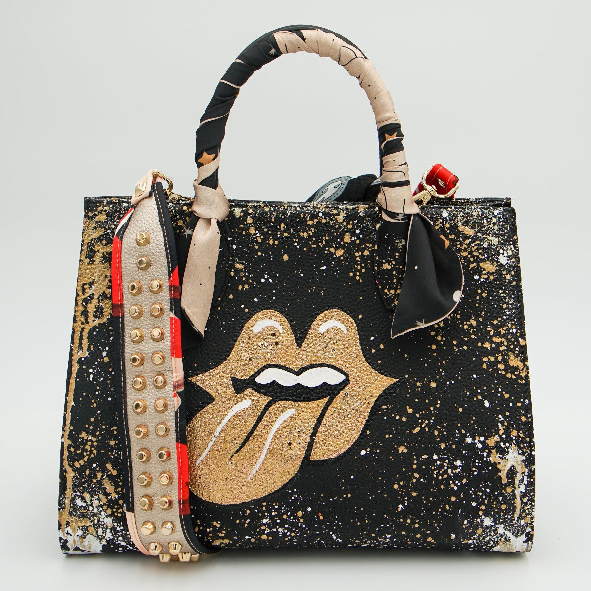 Anca Barbu Sophia Bag, Gold Tongue