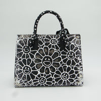 Thumbnail for Anca Barbu Sophia Bag, Smiling Flower, White