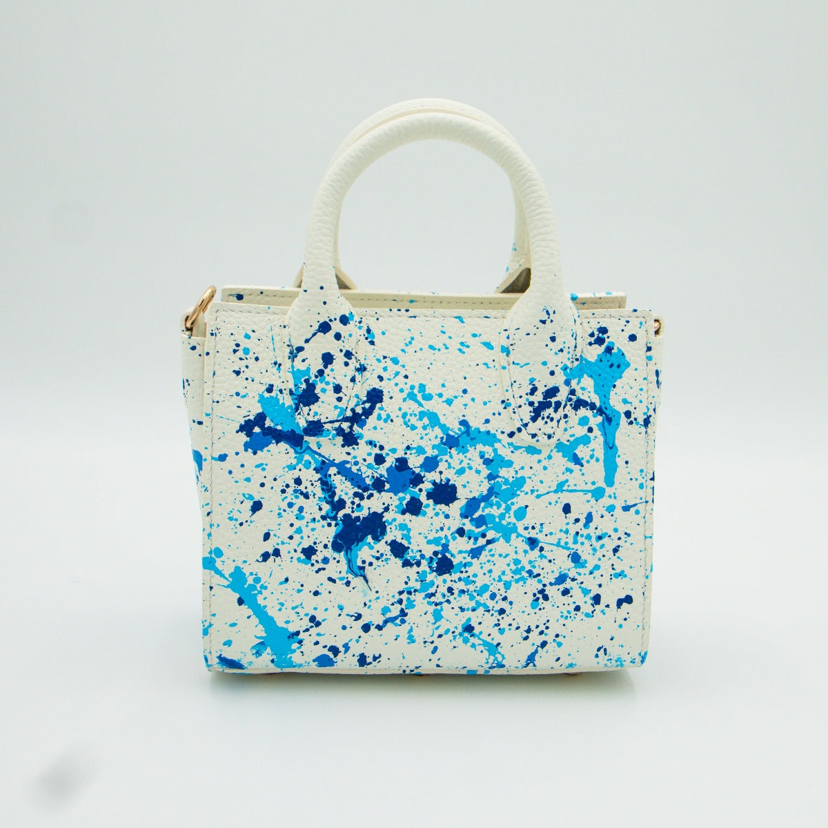 Anca Barbu Camila Bag, Blue Flowers