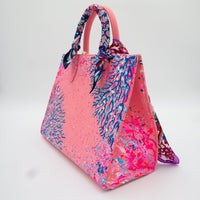 Thumbnail for Anca Barbu Sophia Bag, Coral Reef, Blue