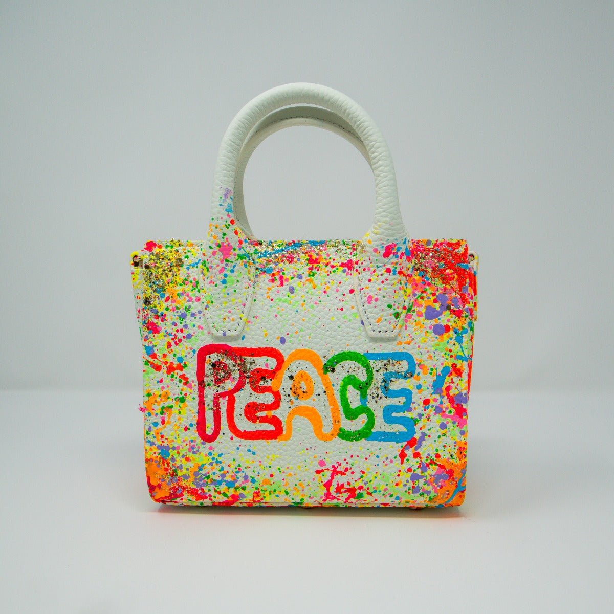 Anca Barbu Camila Bag, PEACE, Bright