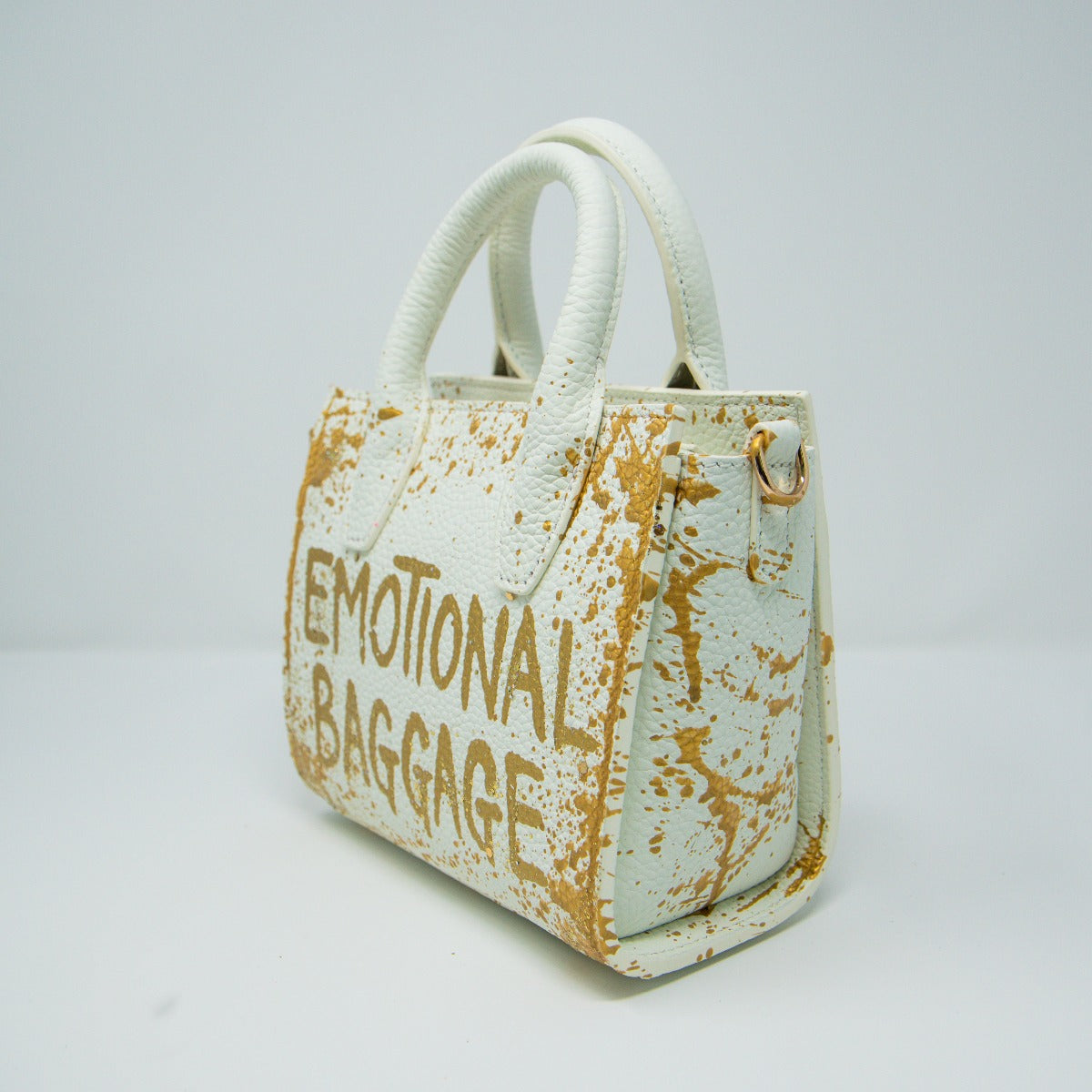 Anca Barbu Camila Bag, Emotional Baggage, Gold