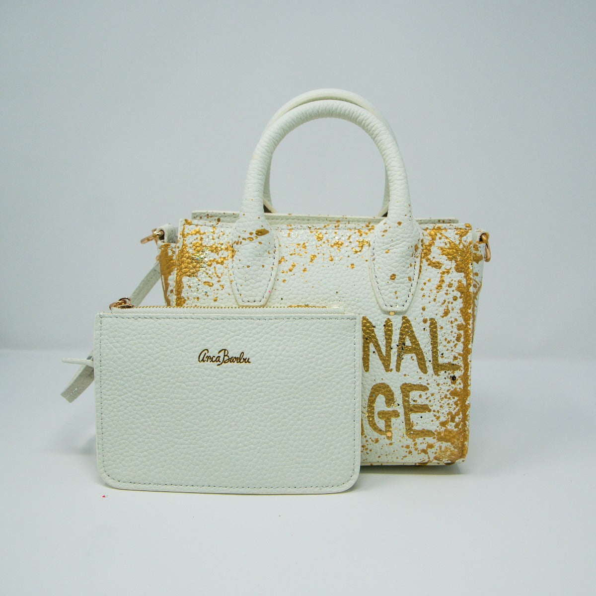 Anca Barbu Camila Bag, Emotional Baggage, Gold