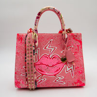 Thumbnail for Anca Barbu Sophia Bag, Bolt Lips