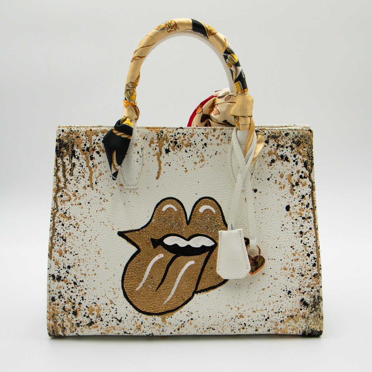 Anca Barbu Sophia Bag, Gold Tongue