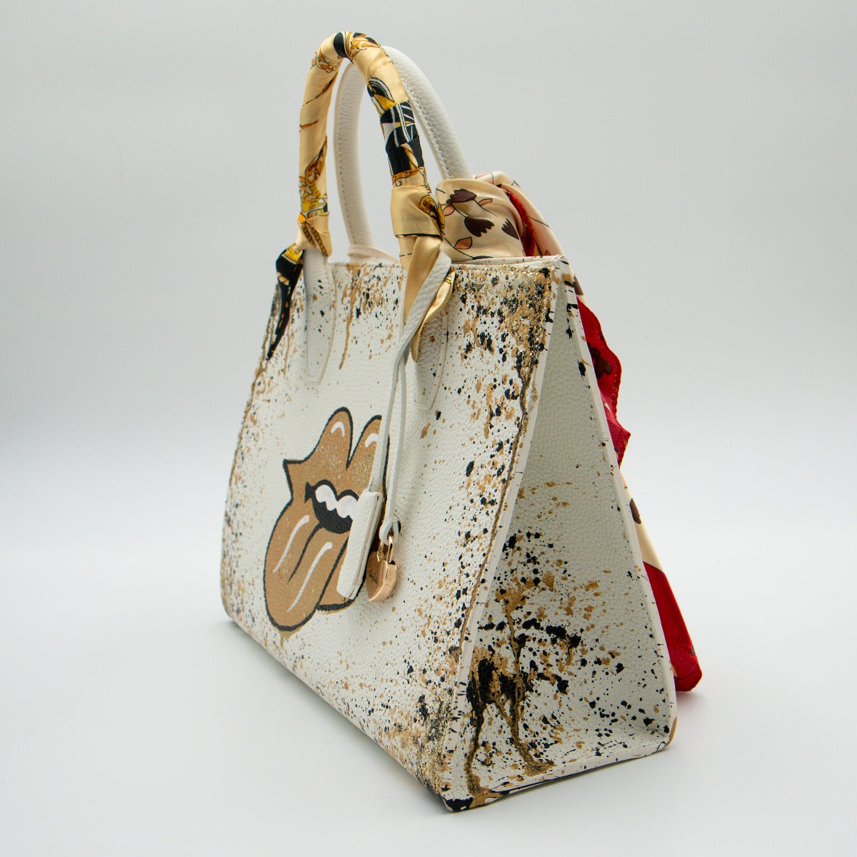 Anca Barbu Sophia Bag, Gold Tongue