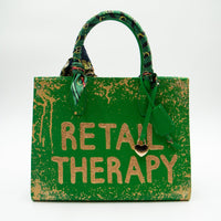 Thumbnail for Anca Barbu Sophia Bag, Retail Therapy, Gold