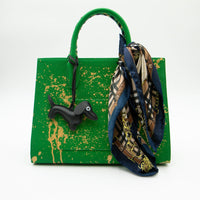 Thumbnail for Anca Barbu Sophia Bag, Retail Therapy, Gold