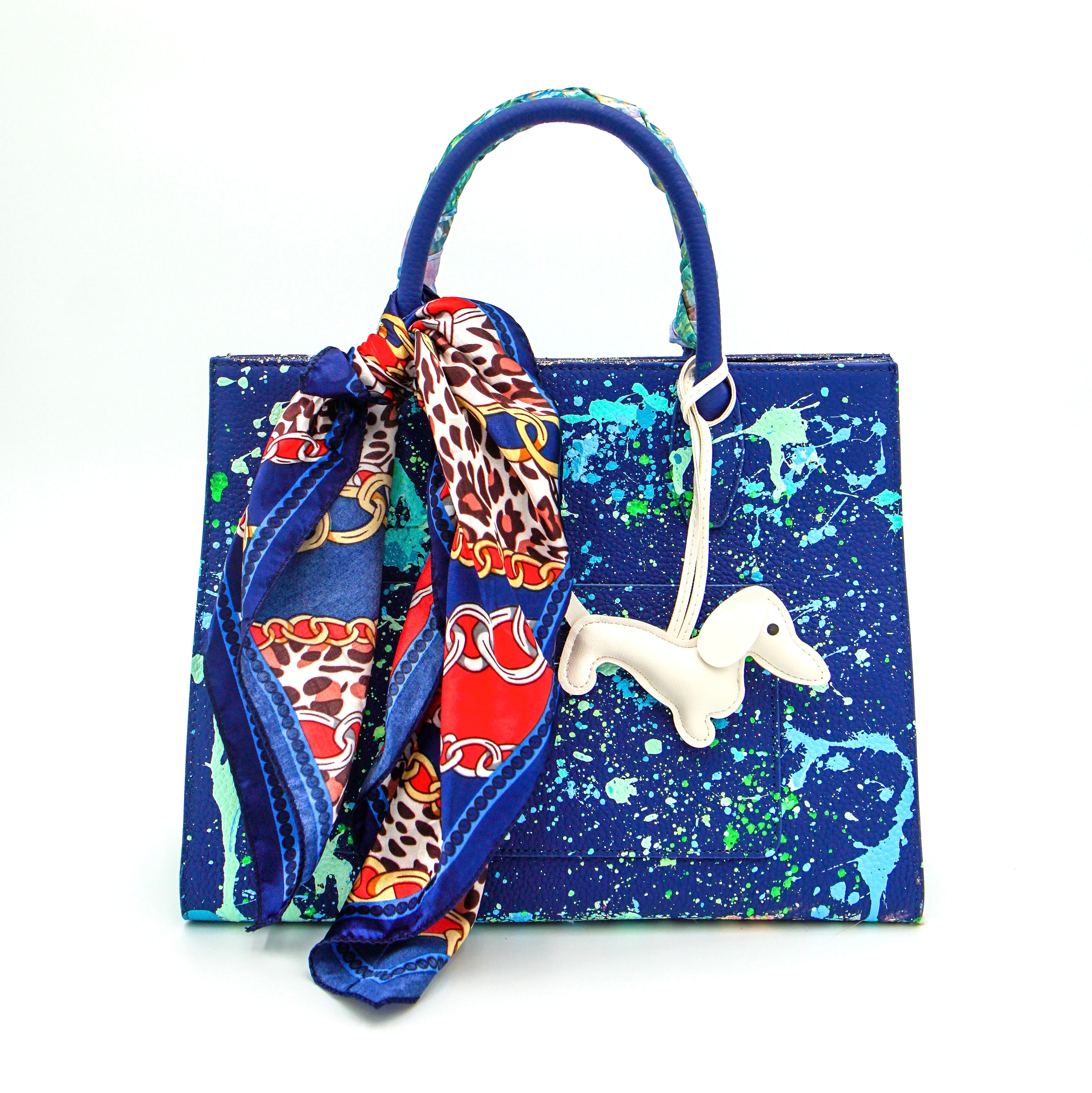 Anca Barbu Sophia Bag, Endless Summer, Turquoise