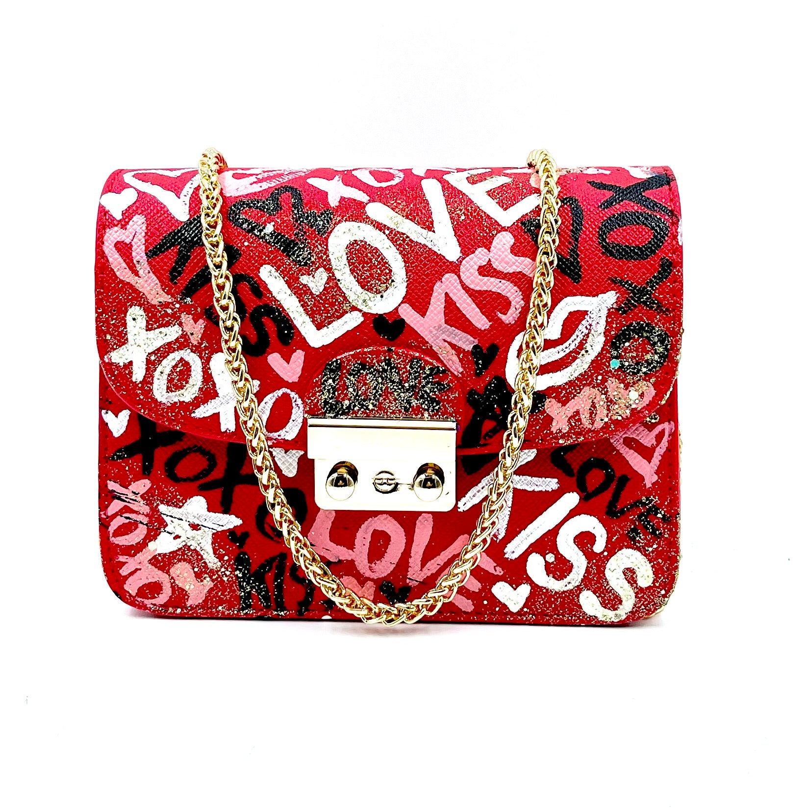 Anca Barbu Carolina Bag, Love Graffiti