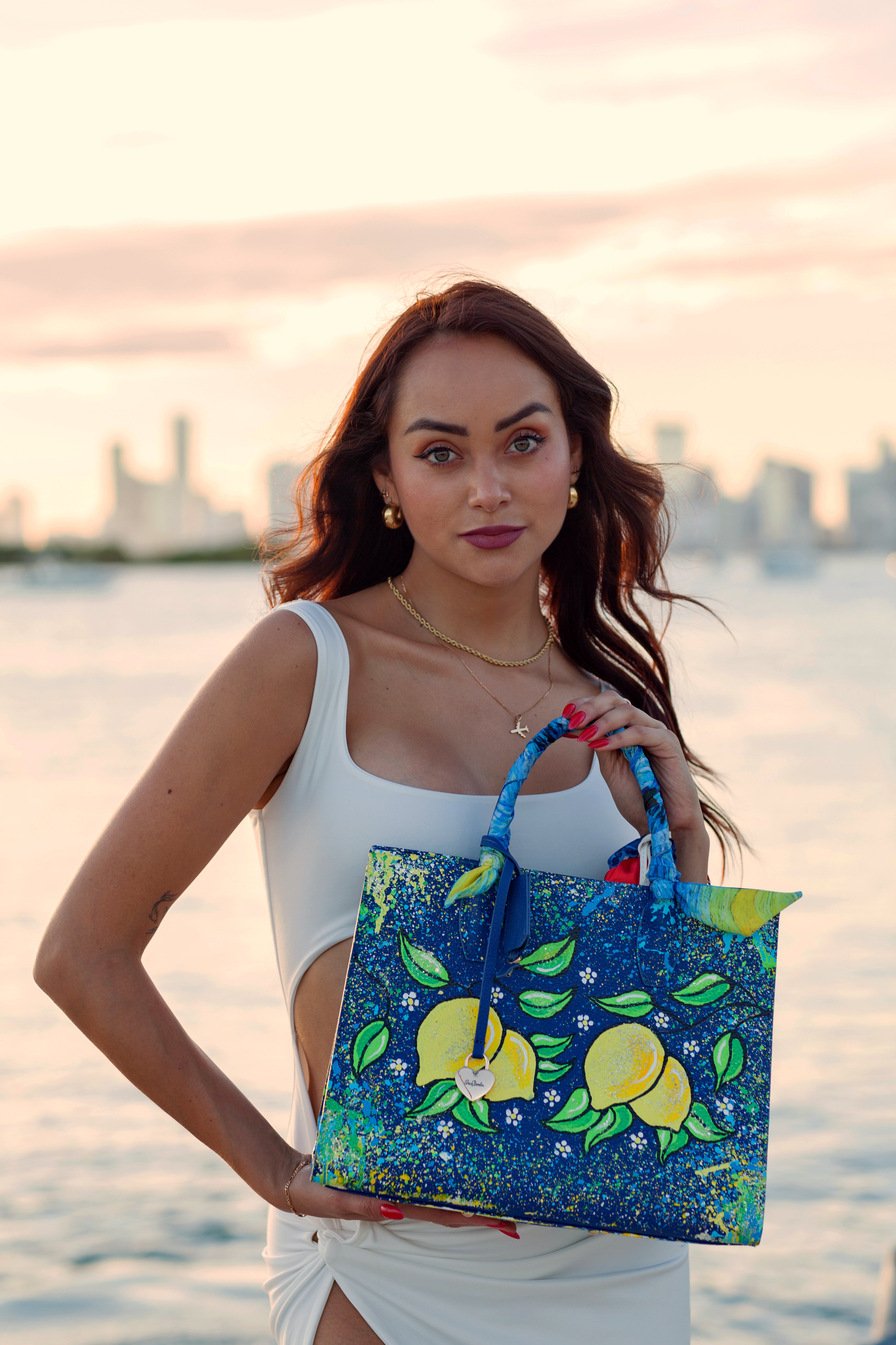 Anca Barbu Sophia Bag, Lemons