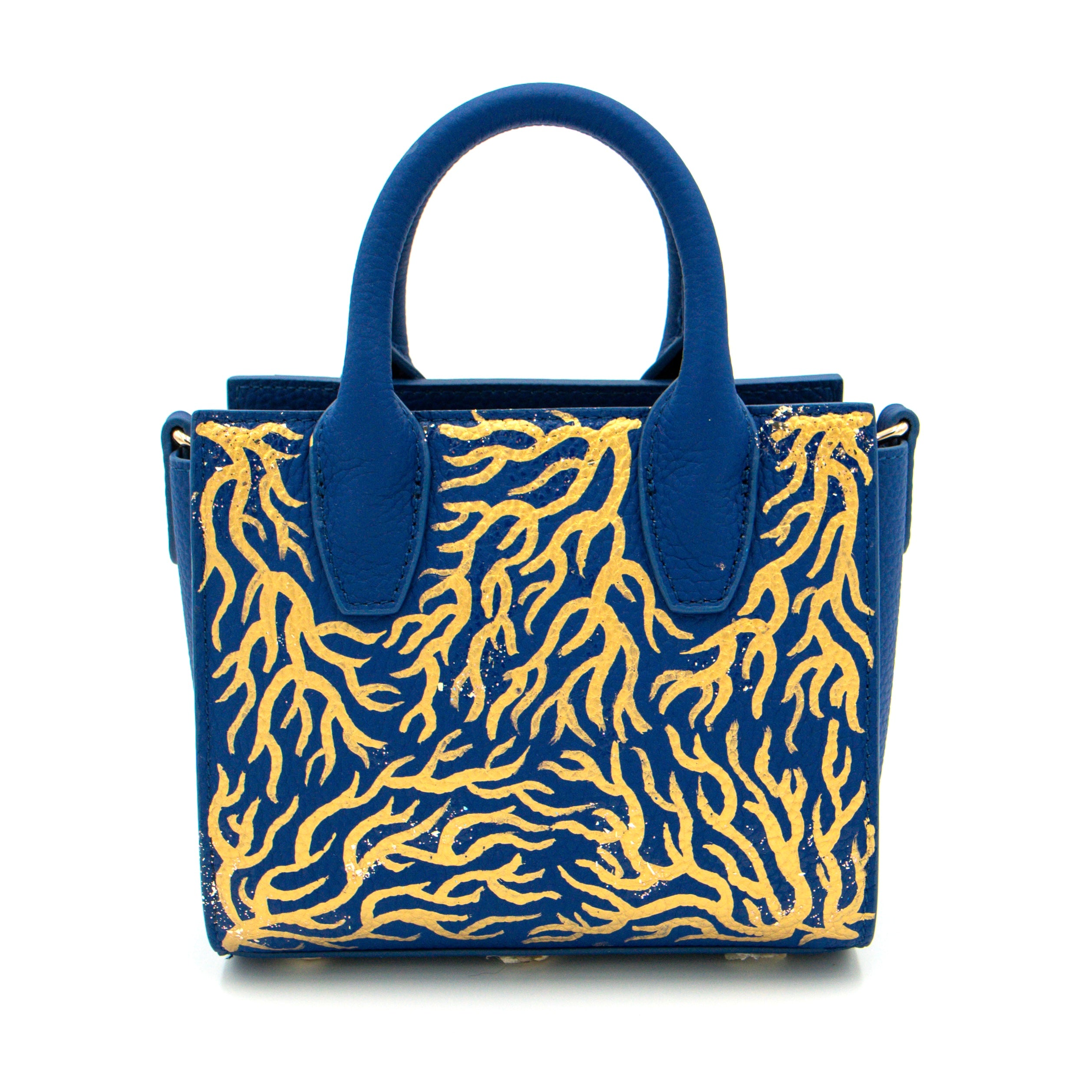 Anca Barbu Camila Bag, Coral Reef, Gold