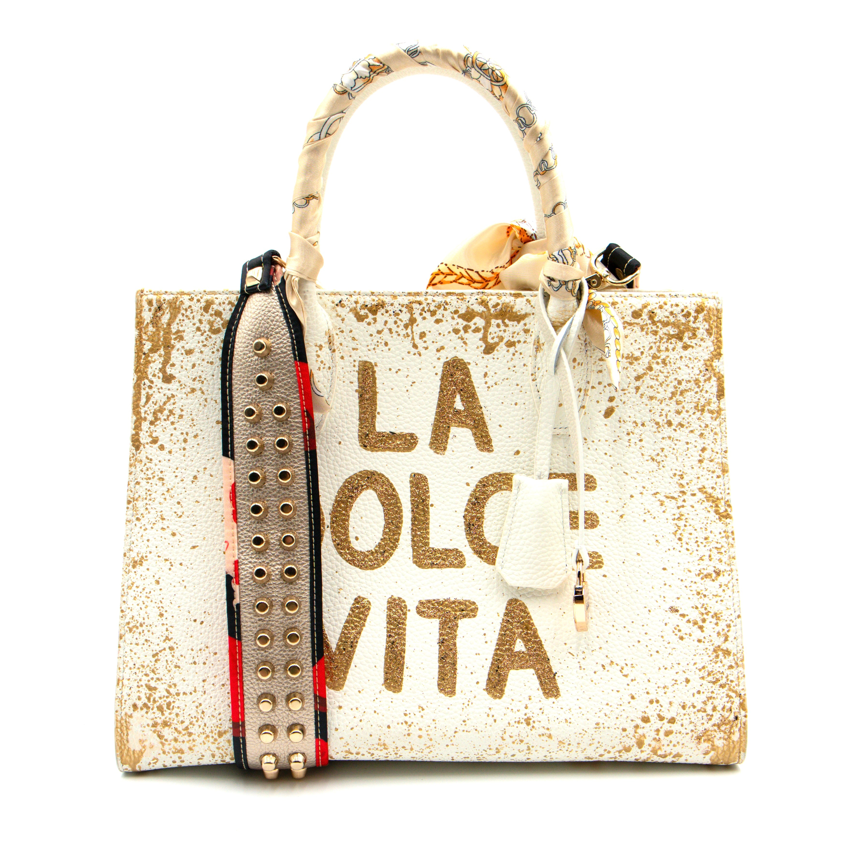Anca Barbu Sophia Bag, La Dolce Vita, Gold