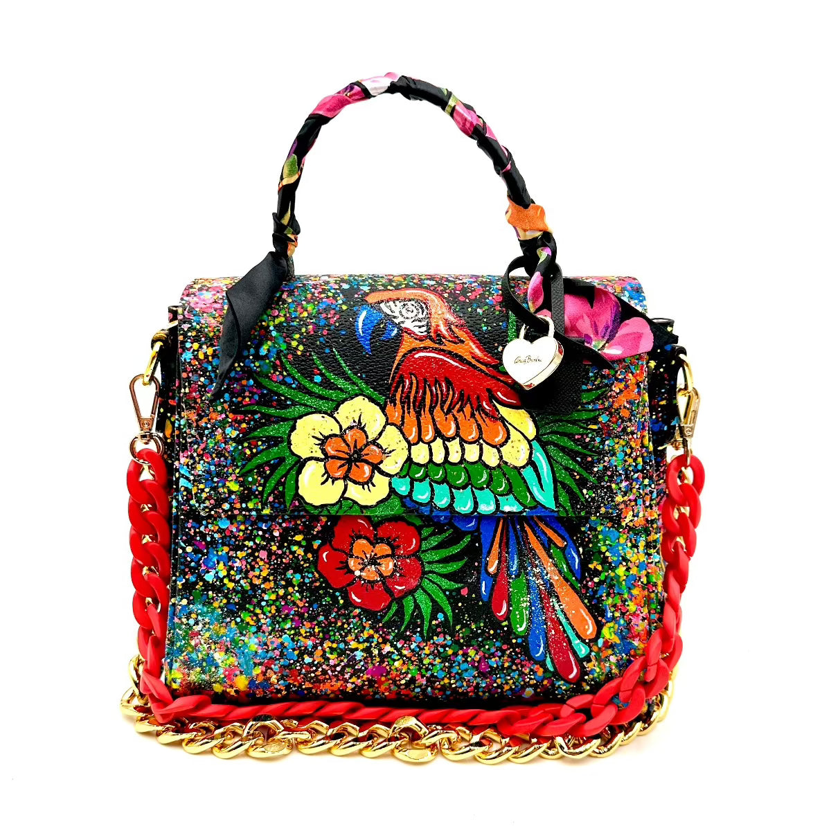 Anca Barbu Vicky Bag, Macaw