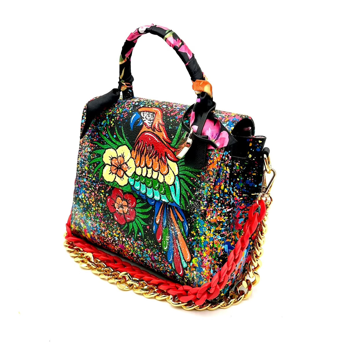 Anca Barbu Vicky Bag, Macaw