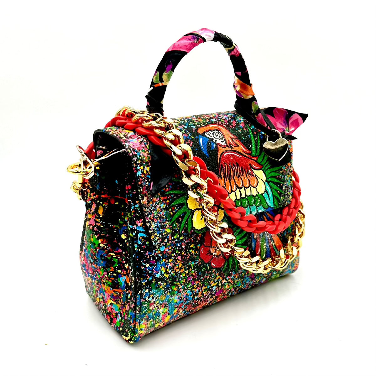 Anca Barbu Vicky Bag, Macaw