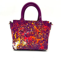 Thumbnail for Anca Barbu Camila Bag, Orange Zebra