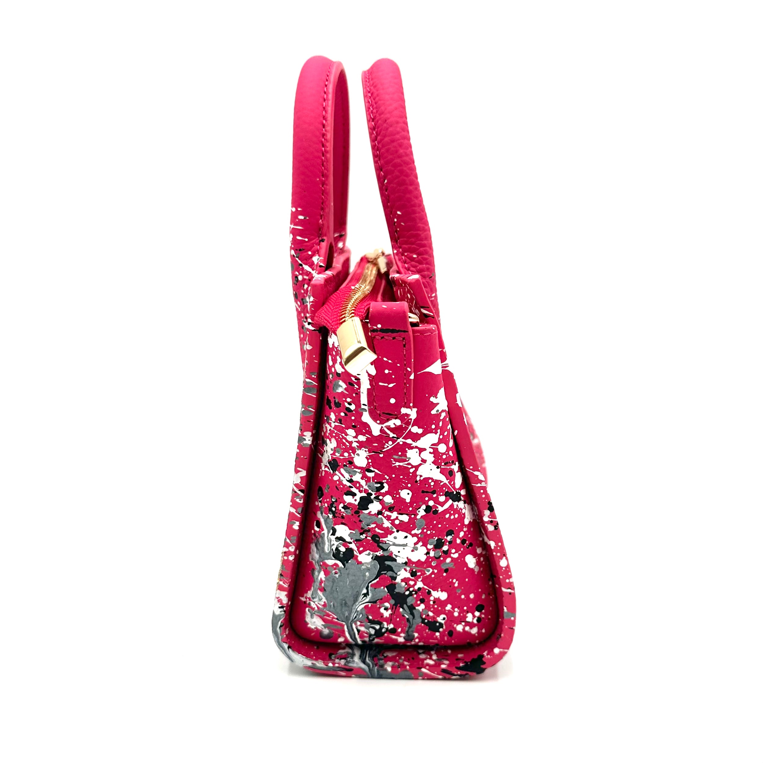 Anca Barbu Camila Pink Bag, Black Boss
