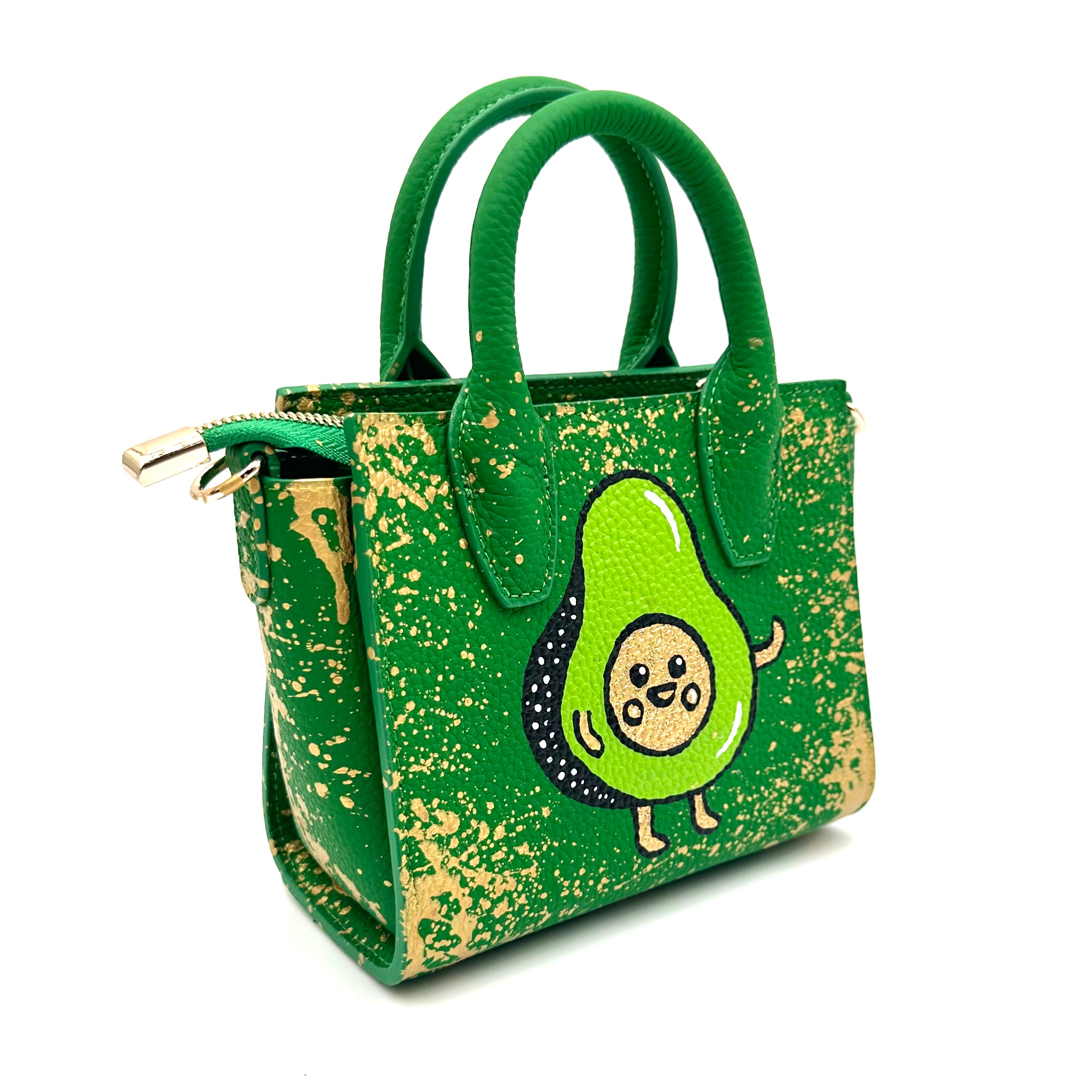 Anca Barbu Camila Green Bag, Avocado