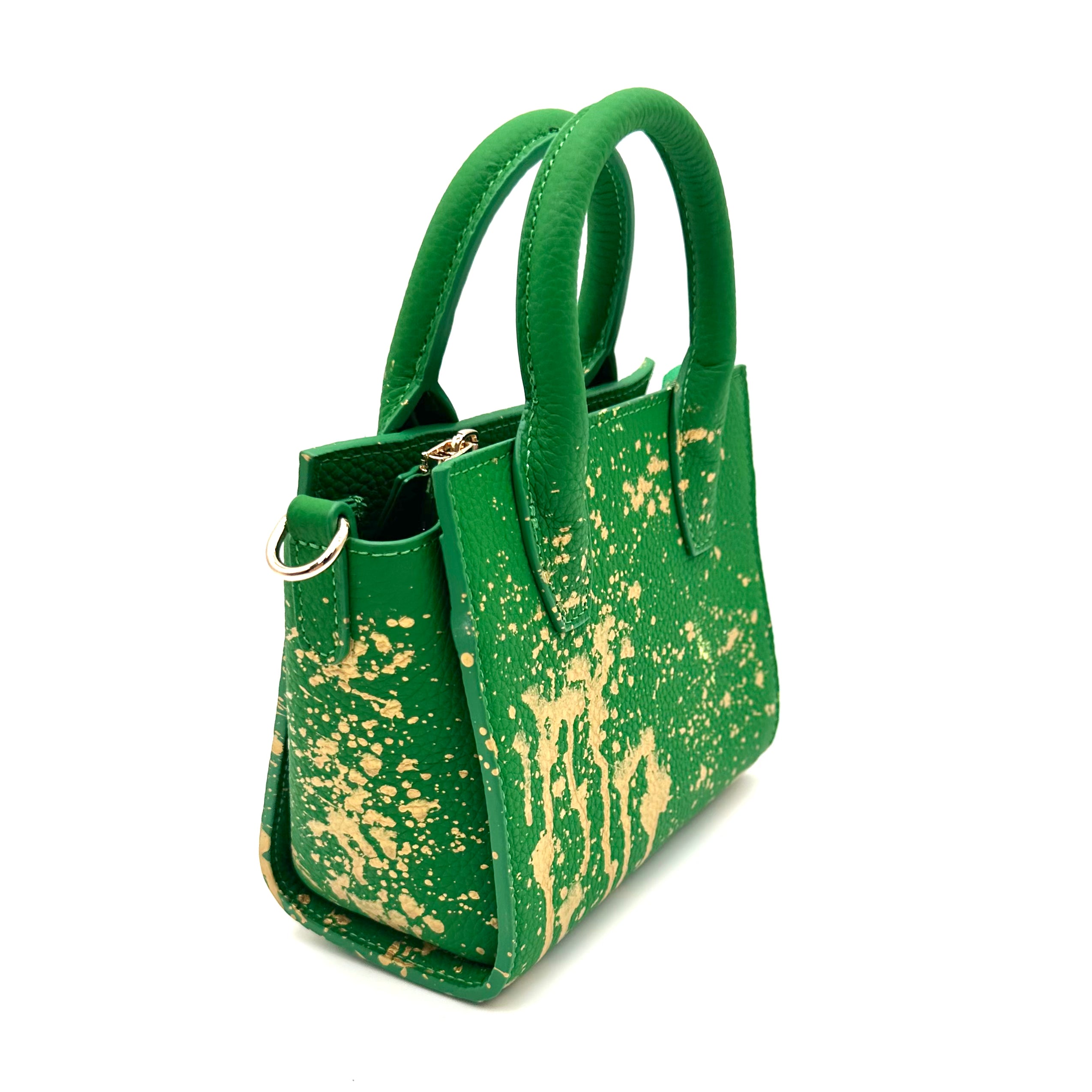 Anca Barbu Camila Green Bag, Avocado