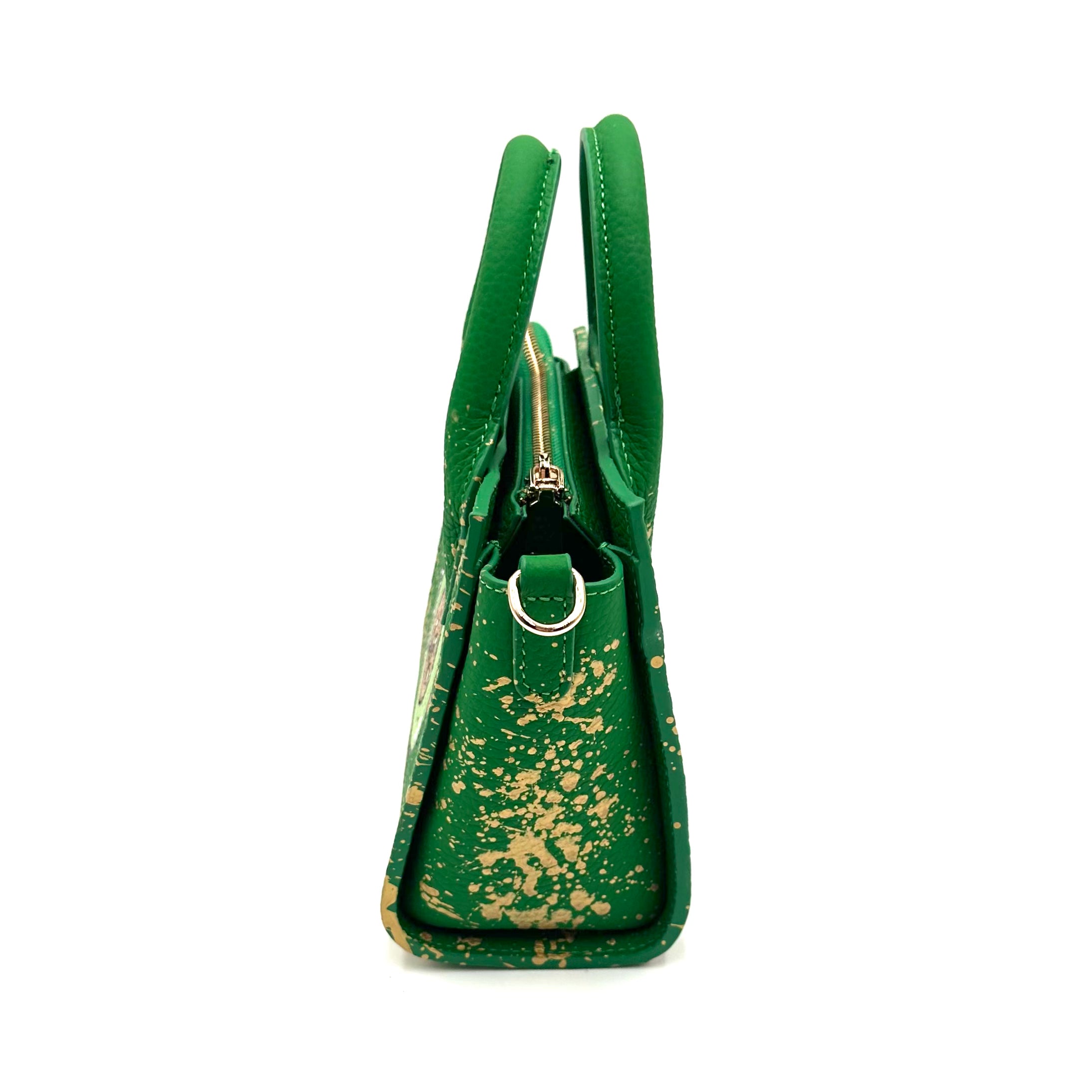 Anca Barbu Camila Green Bag, Avocado