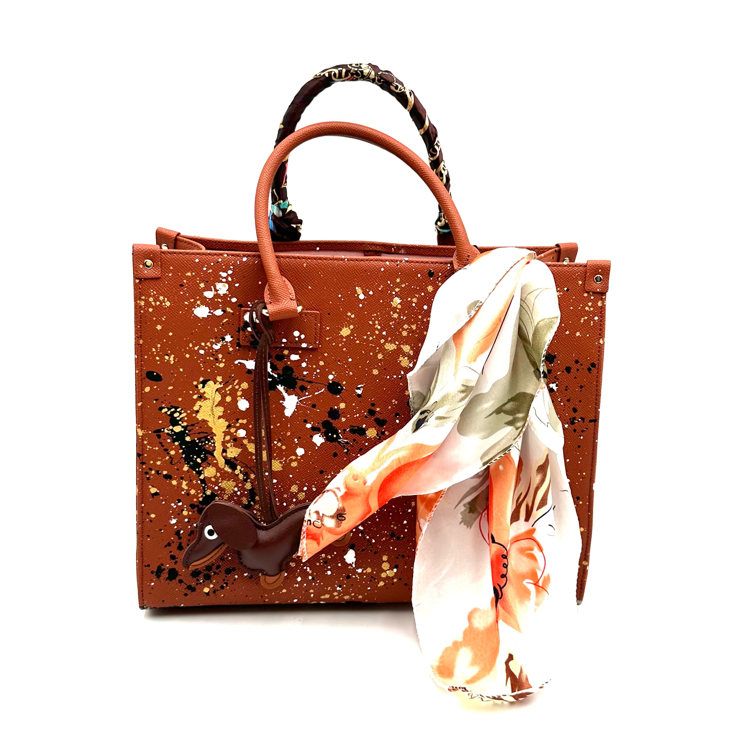 Anca Barbu Nicole Brown Bag, Butterfly