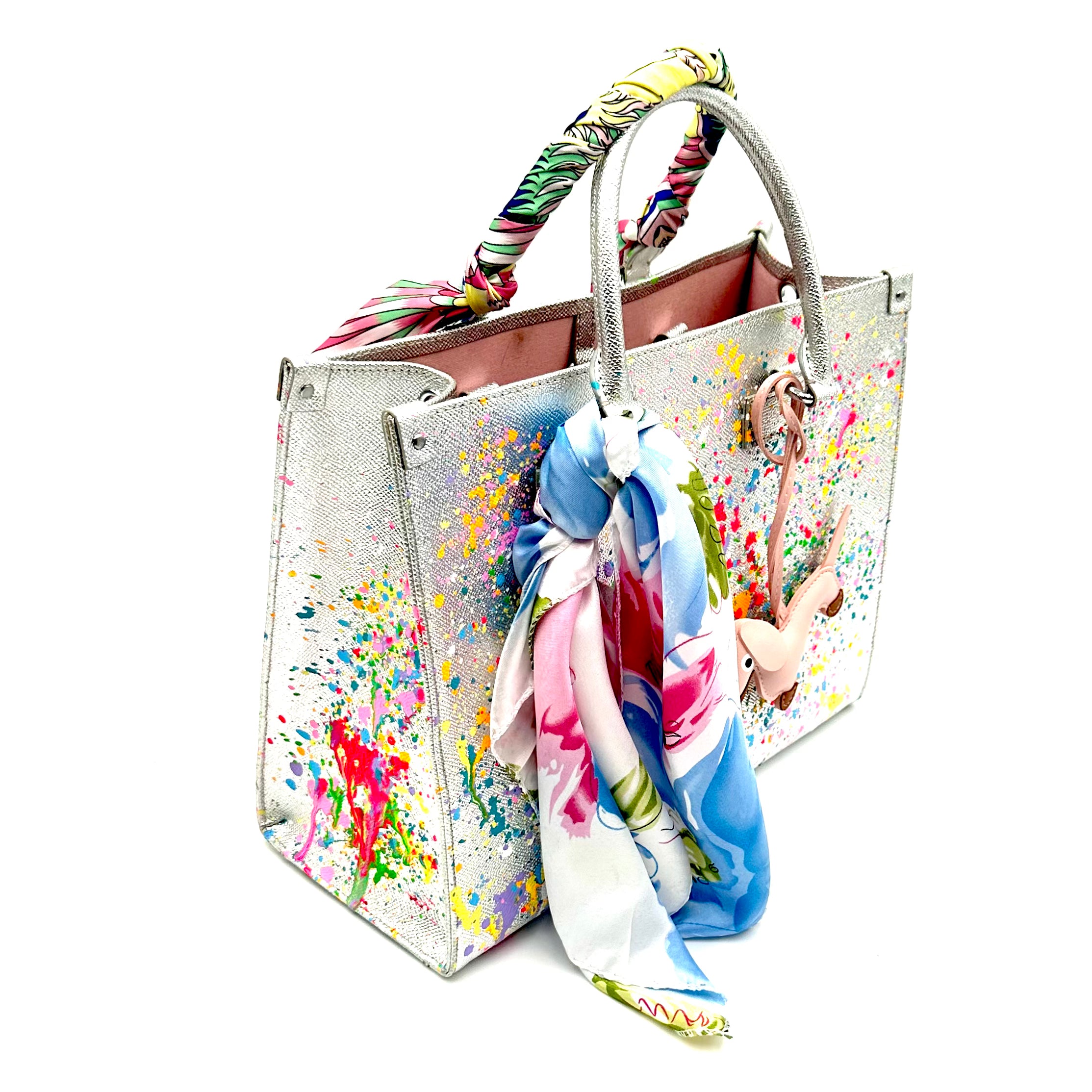 Anca Barbu Nicole Limited edition Bag, Silver  Butterfly
