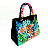 Thumbnail for Anca Barbu Sophia Bag, Tropical Cheetah