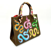 Thumbnail for Anca Barbu Sophia Bag, Snakes