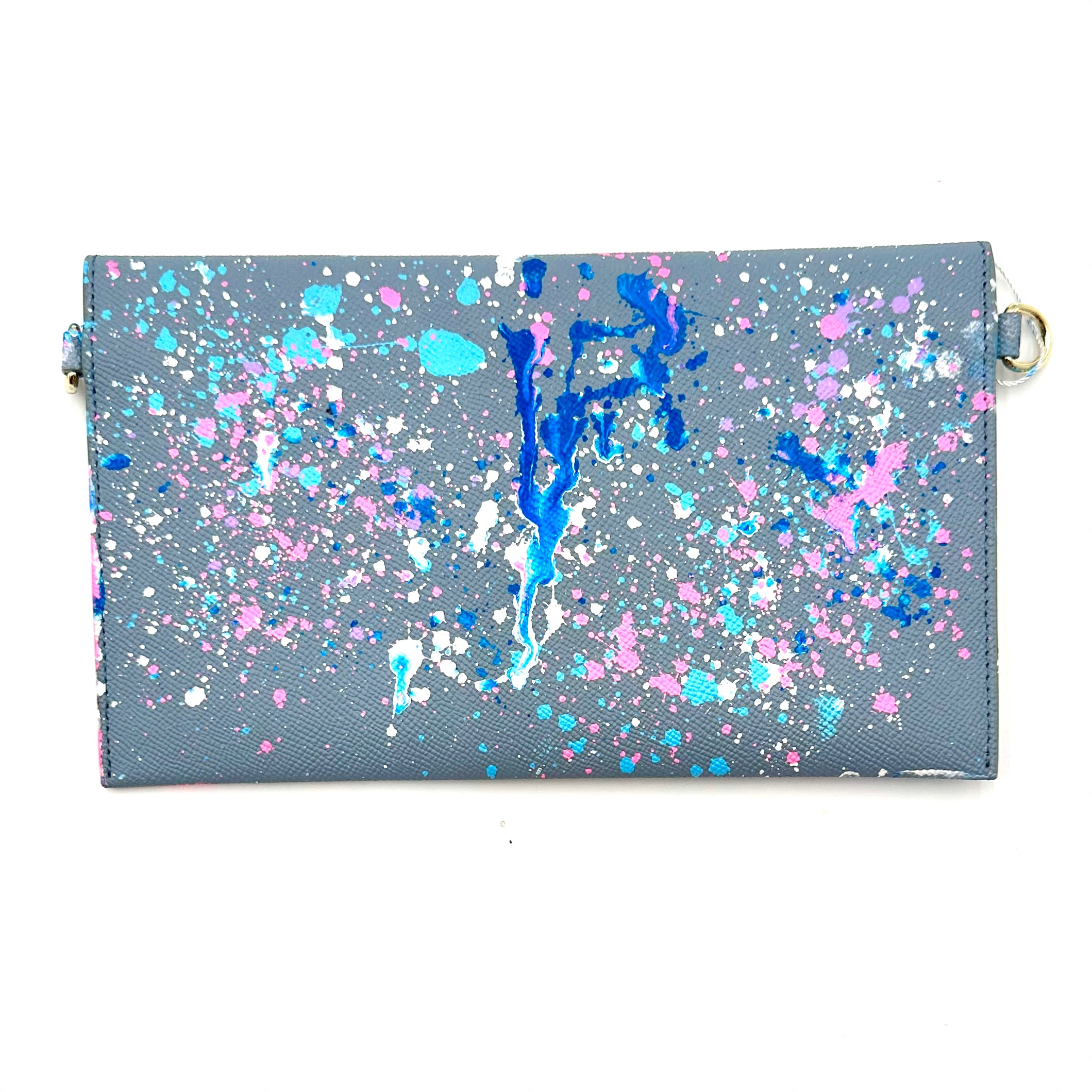 Anca Barbu Sabrina Light blue Bag, Champagne Cowgirl,Pink