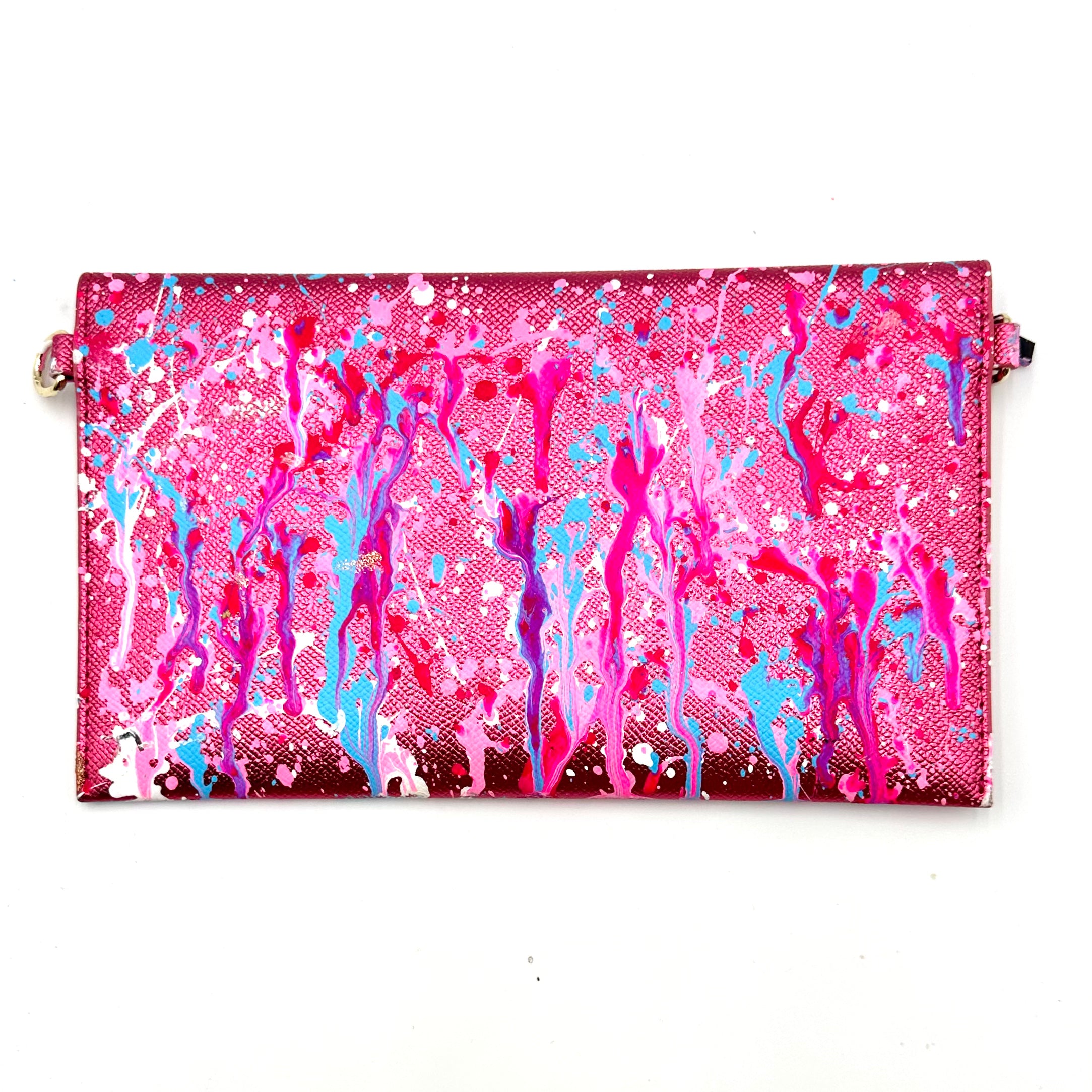 Anca Barbu Sabrina Hot pink Bag, Gold Eye