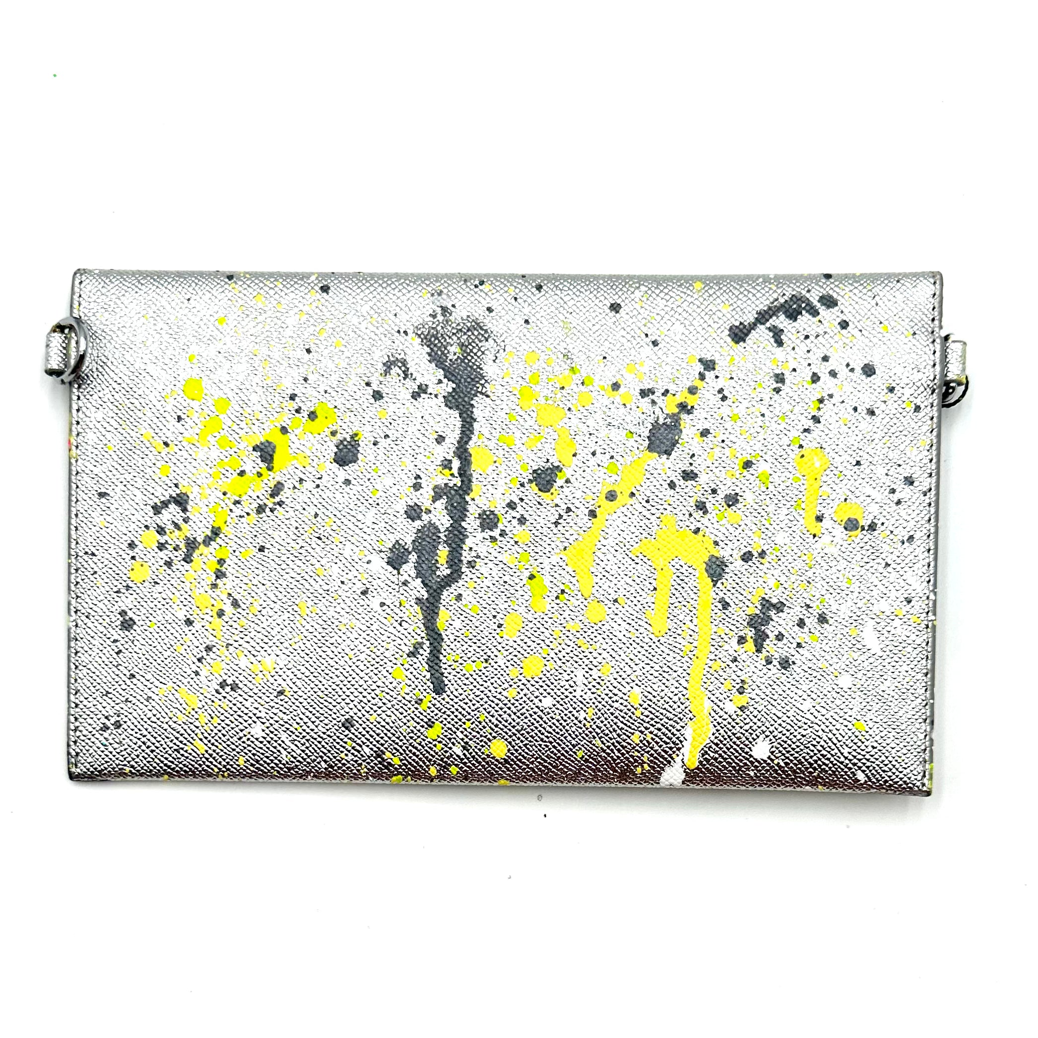 Anca Barbu Sabrina Silver Bag, Chic And Organized,Grey