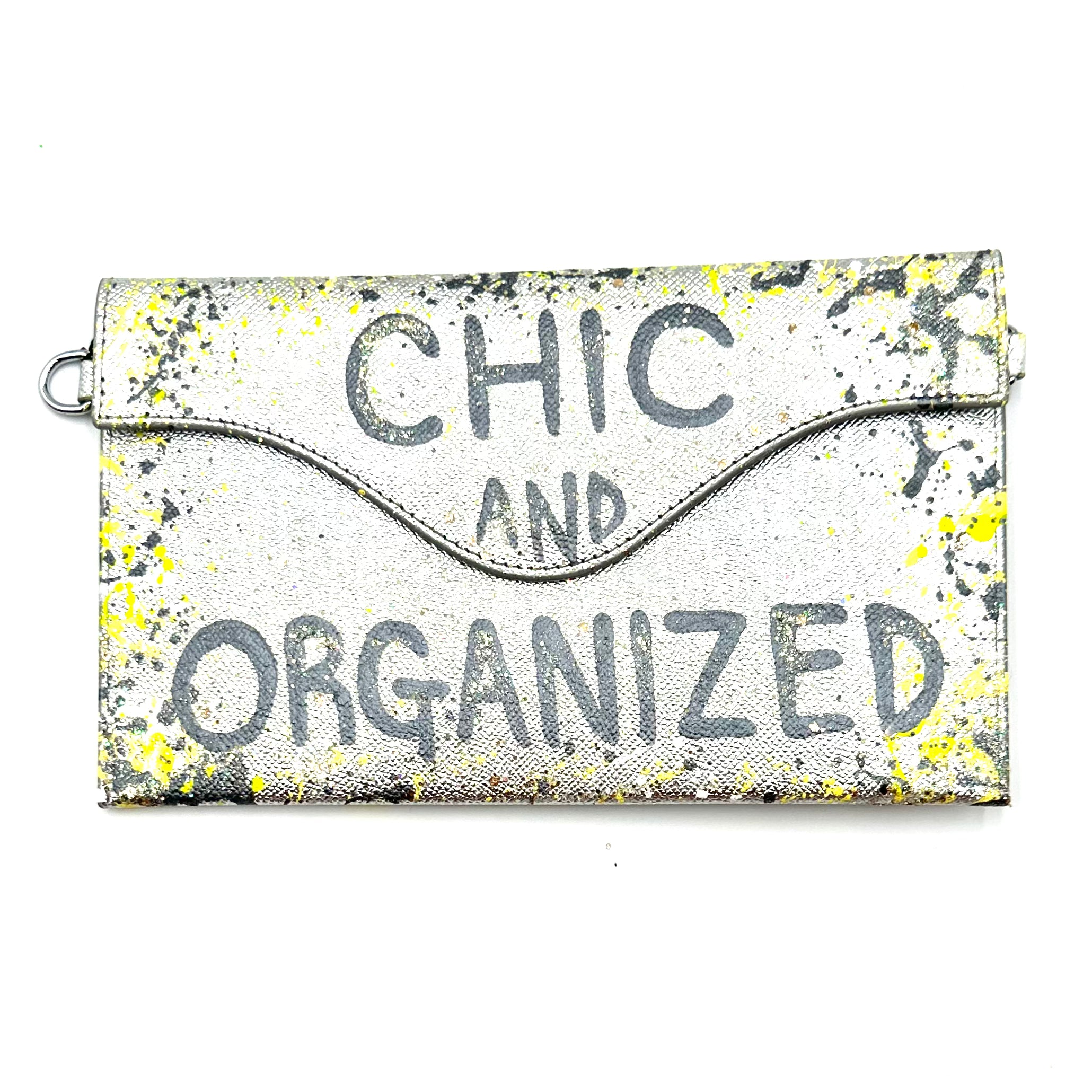 Anca Barbu Sabrina Silver Bag, Chic And Organized,Grey