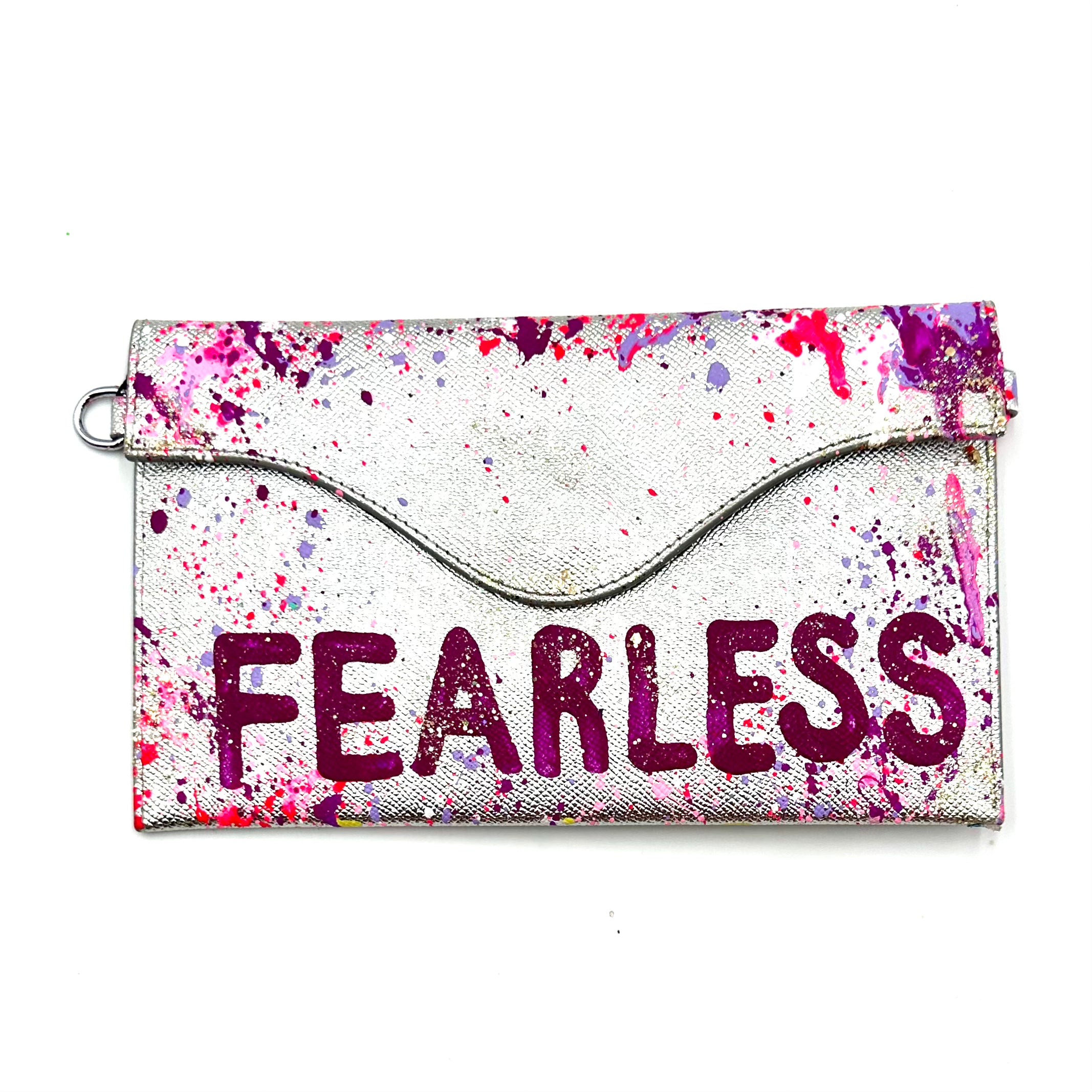 Anca Barbu Sabrina Silver Bag, Fearless,Purple