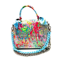 Thumbnail for Anca Barbu Silver Vicky Bag, Splashes