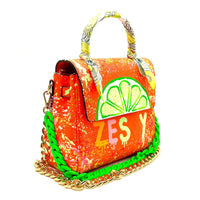 Anca Barbu Vicky Bag, Zesty, Citrus Splashes