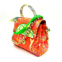 Anca Barbu Vicky Bag, Zesty, Citrus Splashes