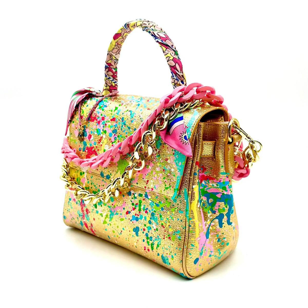 Anca Barbu Vicky Bag, Splashes, Pastel