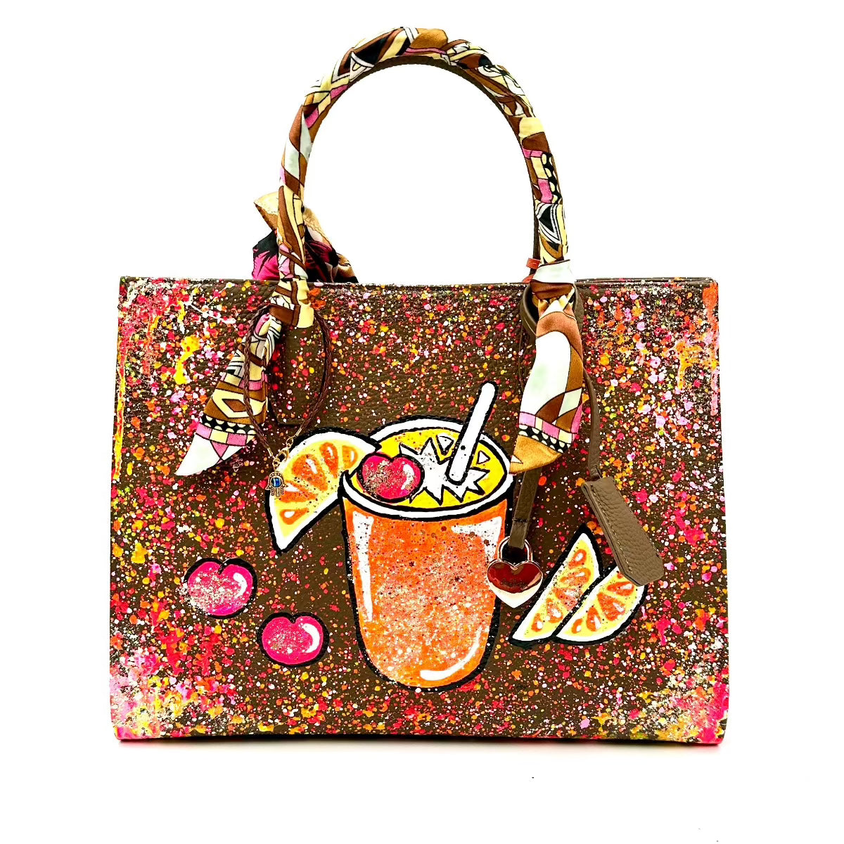 Anca Barbu Sophia Bag, Cocktail with Cherries