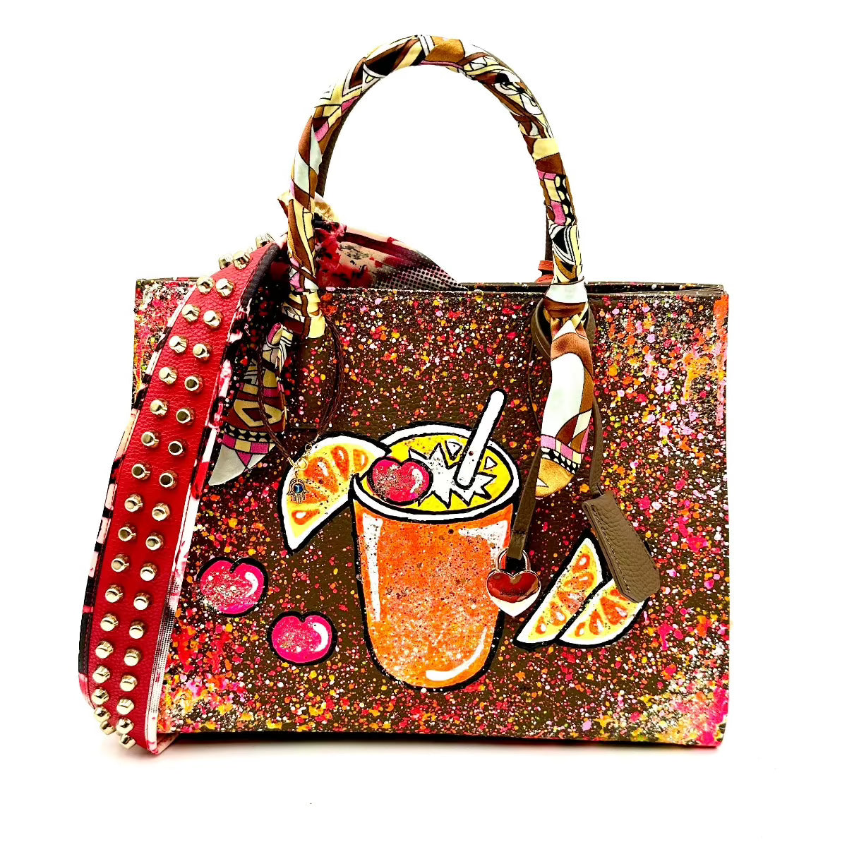 Anca Barbu Sophia Bag, Cocktail with Cherries