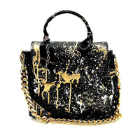 Anca Barbu Vicky Bag, Splashes, Metallic