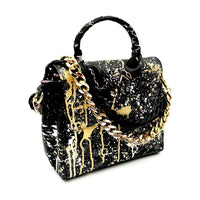 Anca Barbu Vicky Bag, Splashes, Metallic