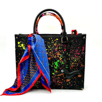 Anca Barbu Nicole Bag, Dripping Heart, Bright