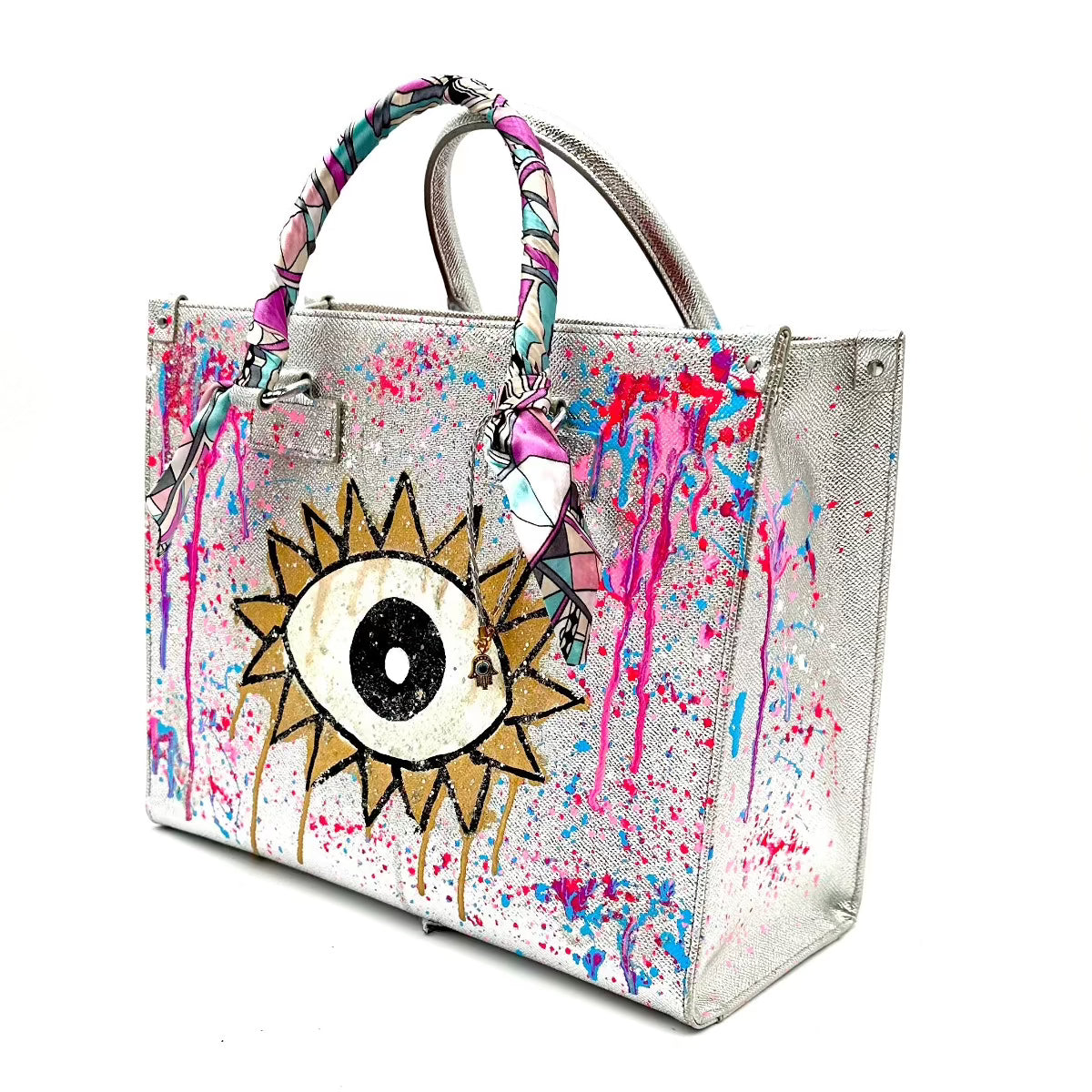 Anca Barbu Nicole Bag, Gold Eye