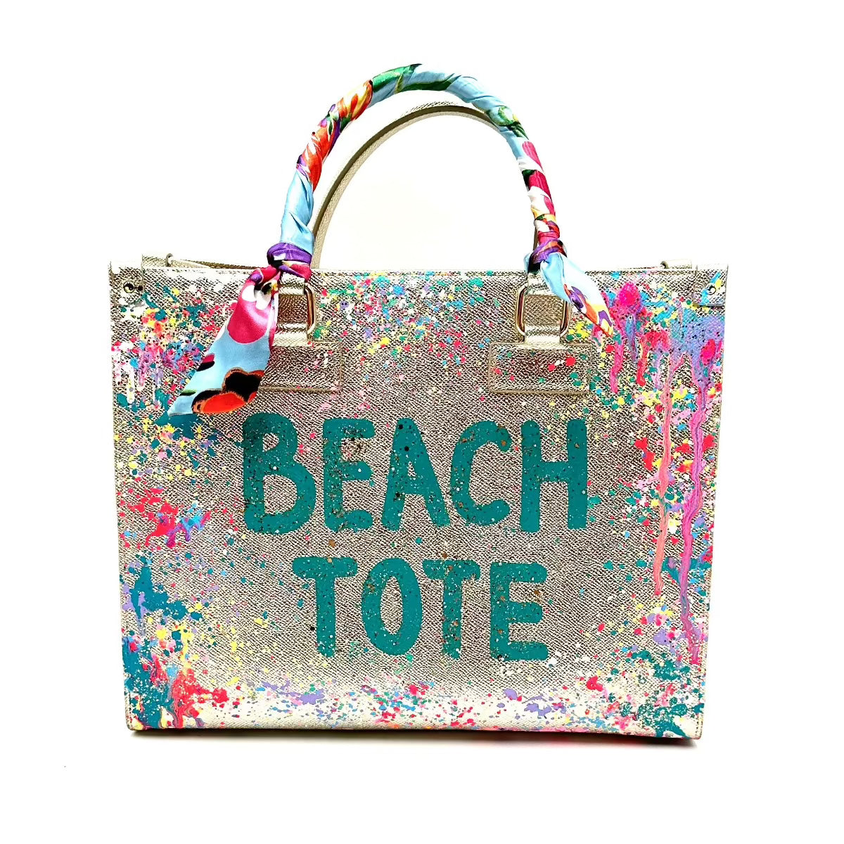 Anca Barbu Nicole Bag, Beach Tote, Pastel