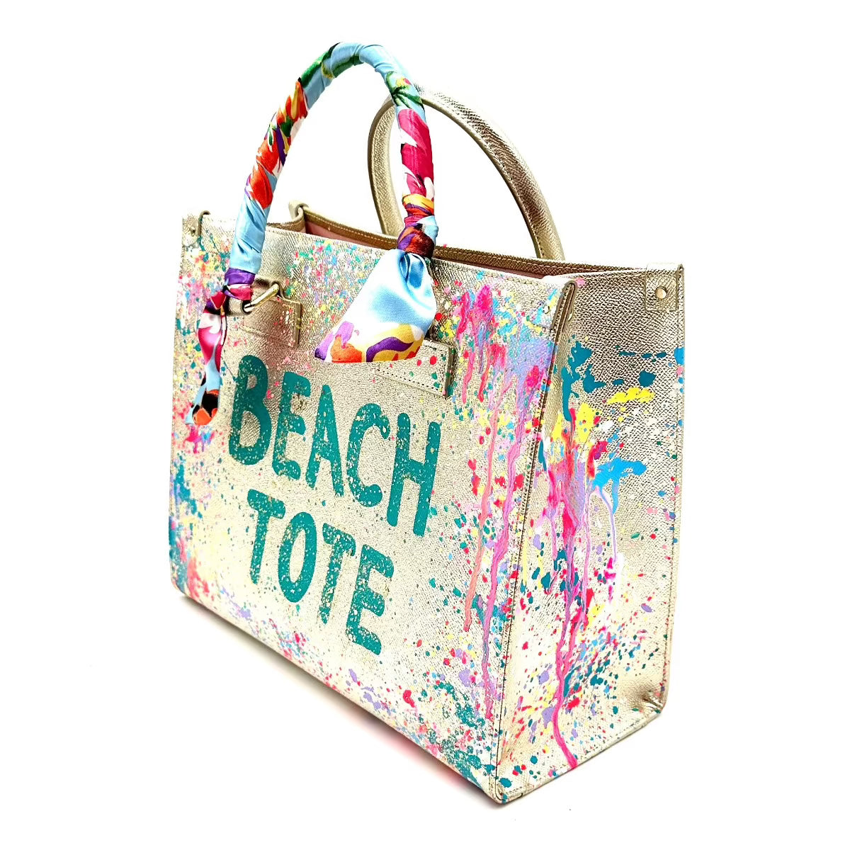 Anca Barbu Nicole Bag, Beach Tote, Pastel