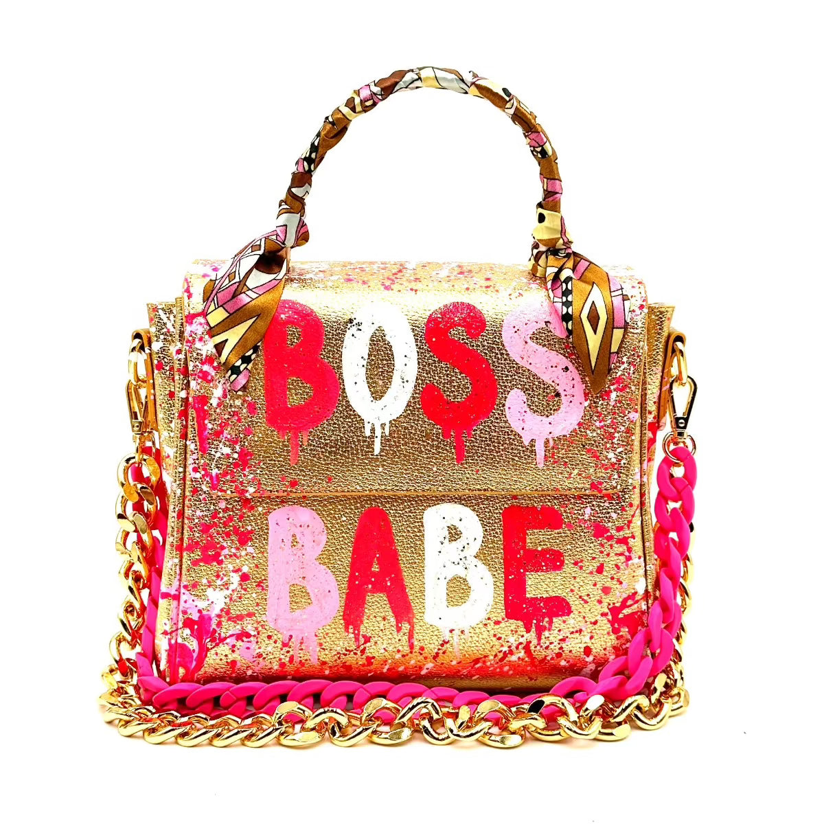 Anca Barbu Vicky Bag, Boss Babe, Pink